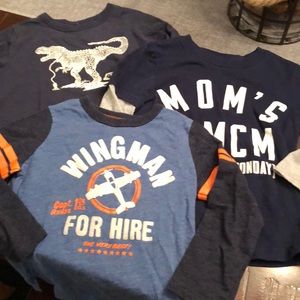 Lot of 3 long sleeve T-shirt’s, size 3T